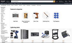 A screenshot of Amazon's tools page that helps bloggers monetize their content.